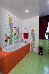 Разноцветные ванны фото