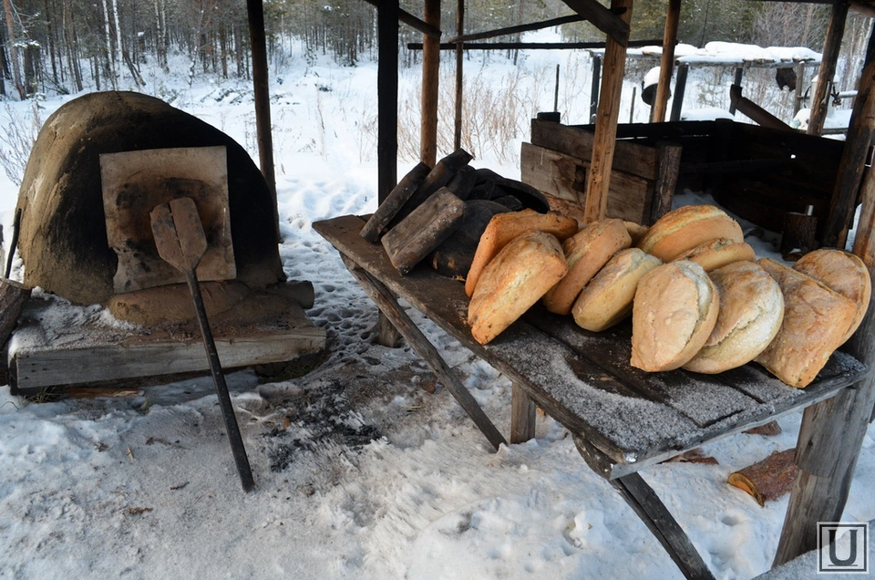 Хантыйская печь для хлеба