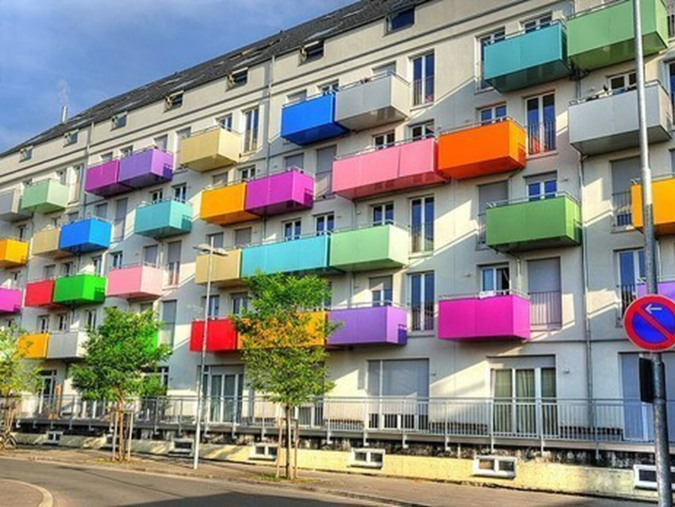 Окраска фасада