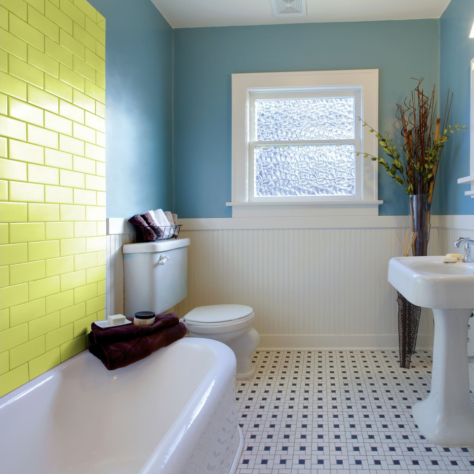 Ванная комната покраска стен дизайн
