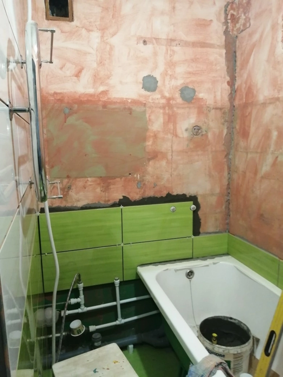 Пошаговый ремонт ванной комнаты