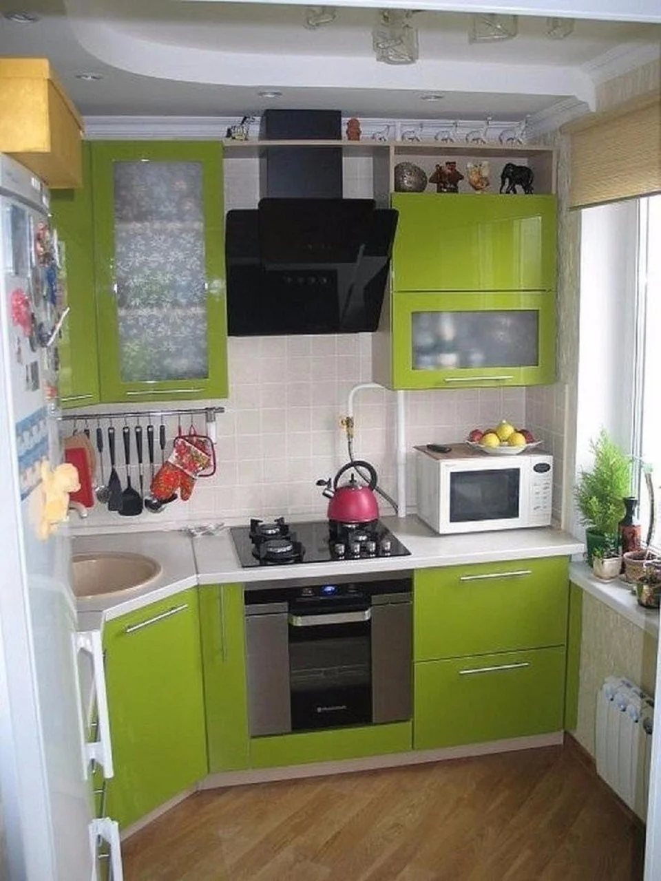 Дизайн маленькой кухни в хрущевке