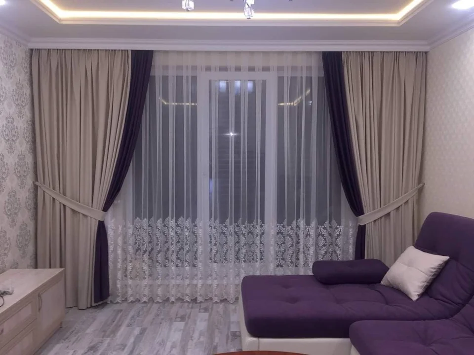 Дизайн штор для гостиной