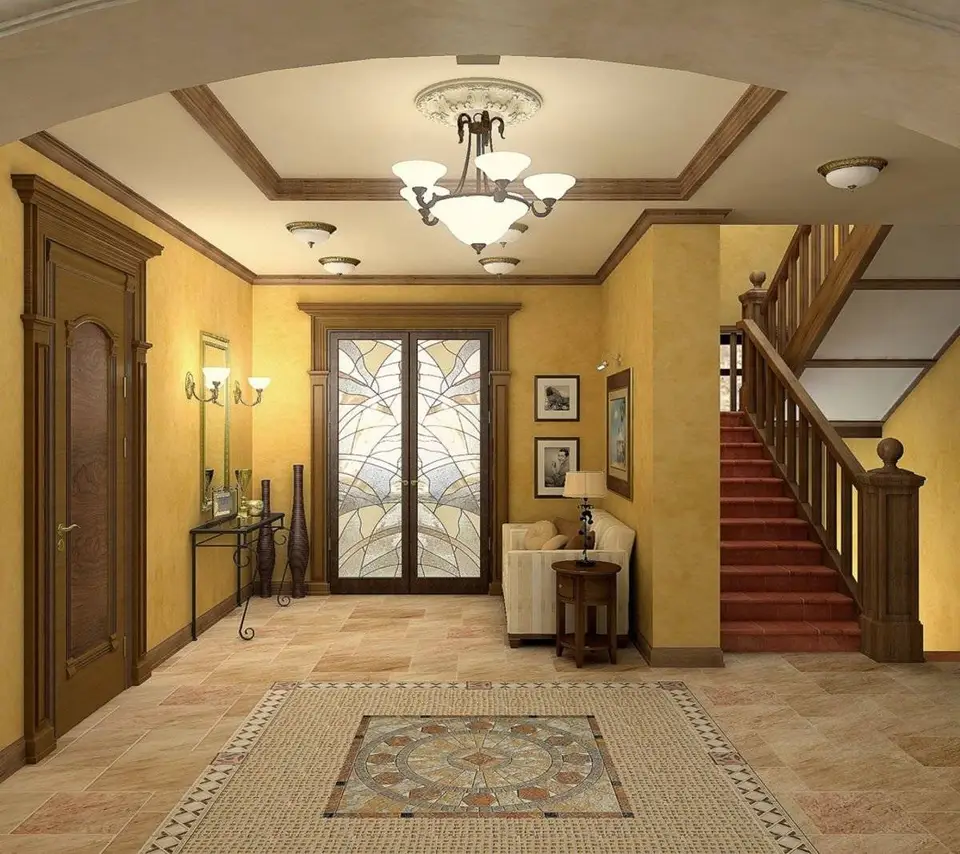 Дизайн коридора в частном доме