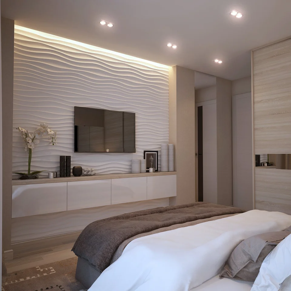 Современная спальня дизайн