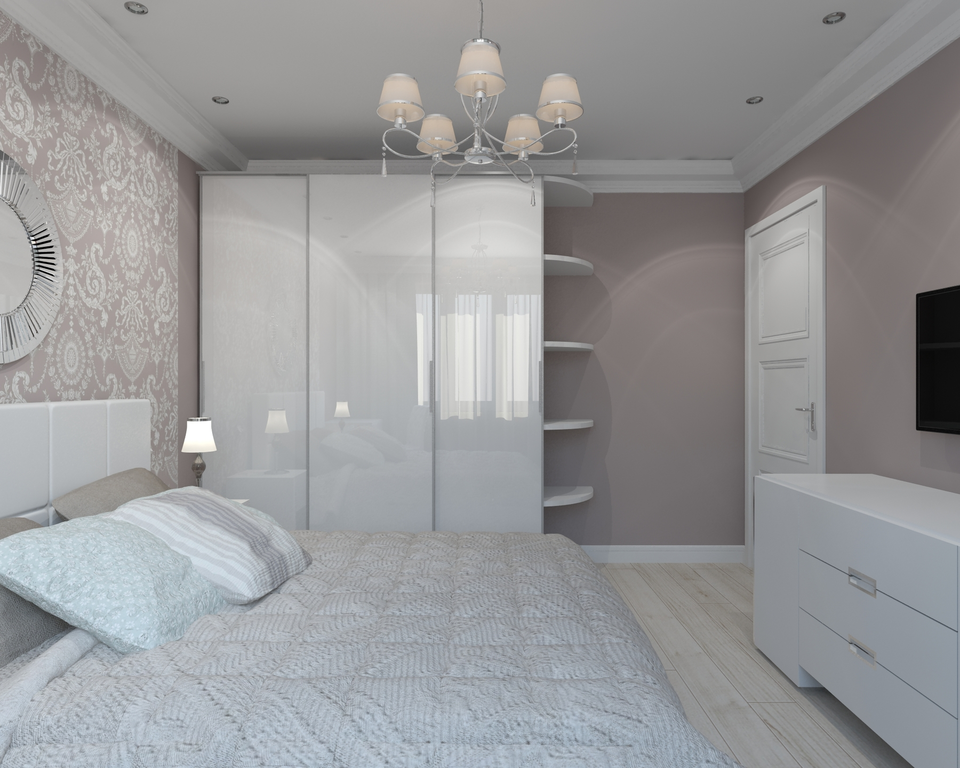 Дизайн спальни 10 кв м