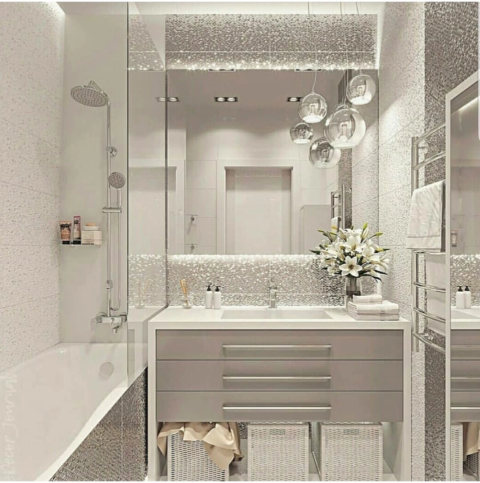 Дизайн небольшой ванной