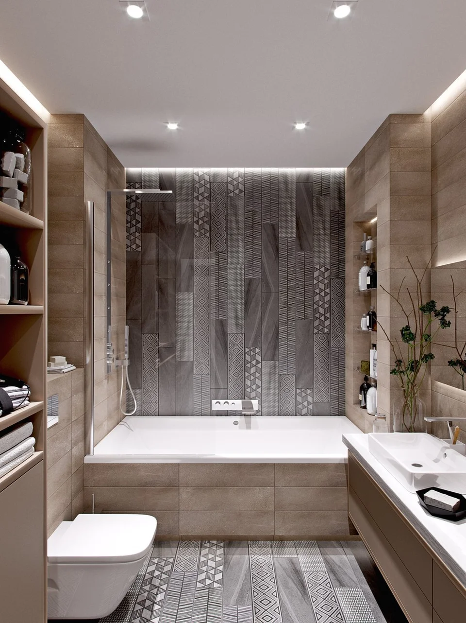 Дизайн современной ванной