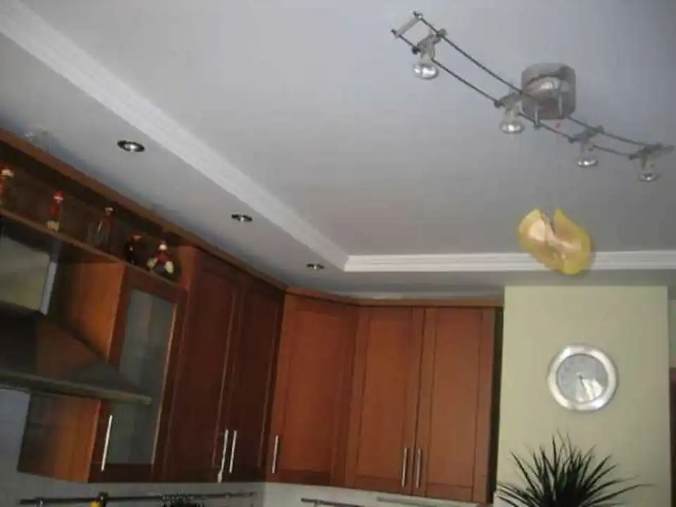 Потолок гипсокартон кухня