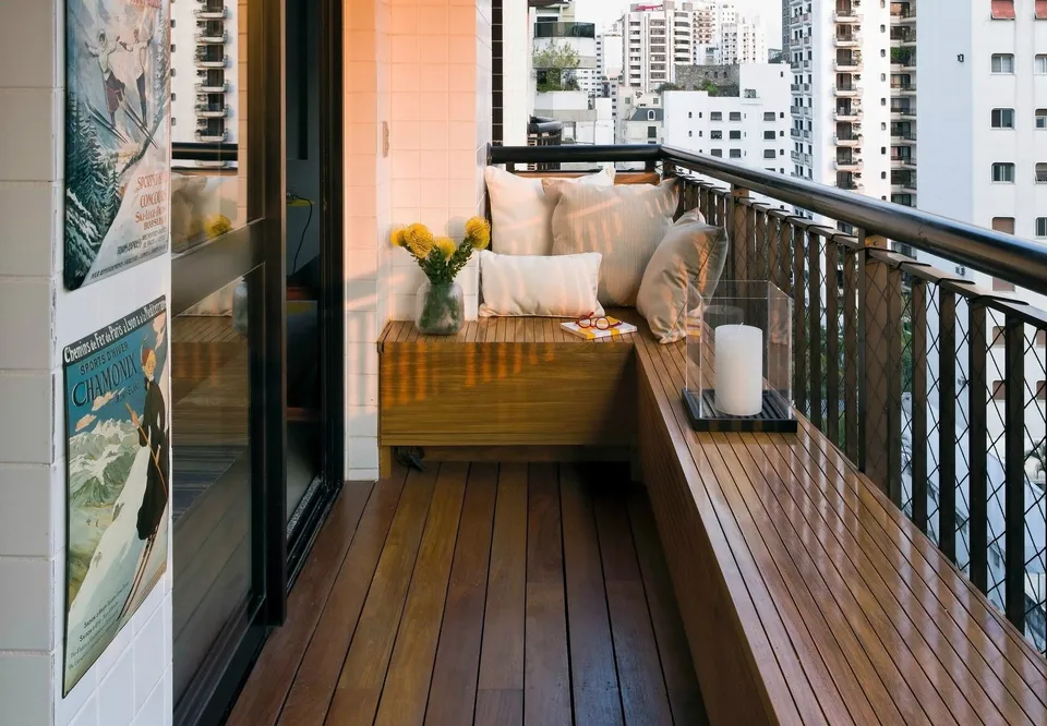 Современный дизайн балкона