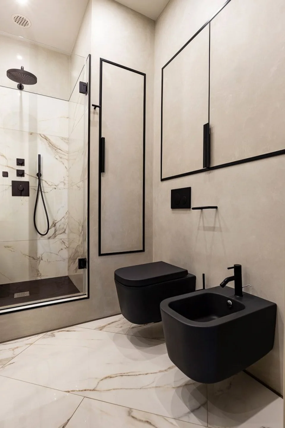 Дизайн ванной минимализм