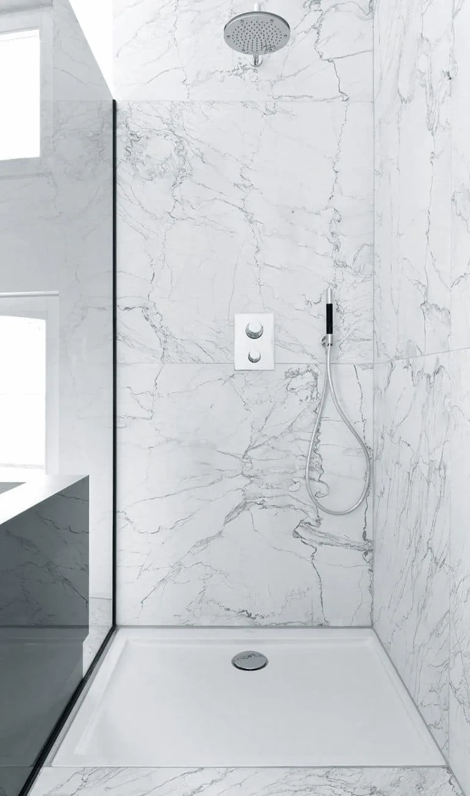 Дизайн ванной комнаты мрамор