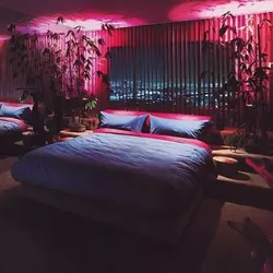 Photo Of Bedroom At Night