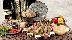 Oriental cuisine photo