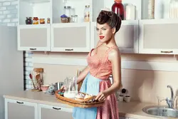 Kitchen hostess photo