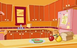 Cartoon Kitchen Photo