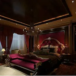 Photo of a rich bedroom