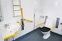 Bathroom instant photo