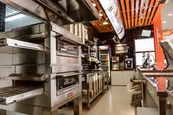 Photo of pizzeria kitchen