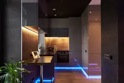 Photo of neon kitchen