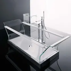 Transparent bathtubs photo