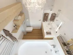 Photo of bathtub from above
