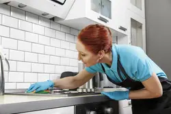 Clean kitchen photo