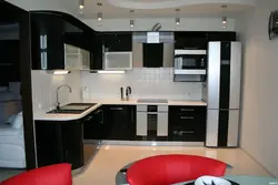 One-sided kitchen photo
