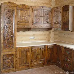 Carved kitchen photos
