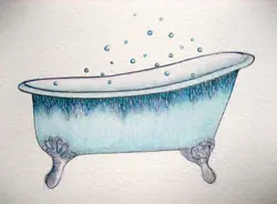 Мультяшная ванна фото