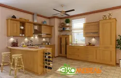 Kitchen eco-furniture photos