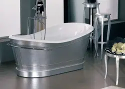 Серебряная ванна фото