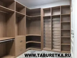 Wardrobes made of chipboard photo