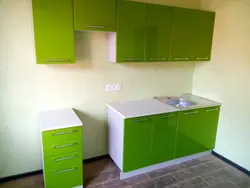 Olive modular kitchen photo