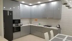 Белая кухня мдф фота