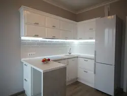 White kitchen mdf photo