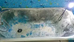Restoration of bathtubs with marble photo