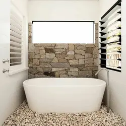 Фота ванны з каменя