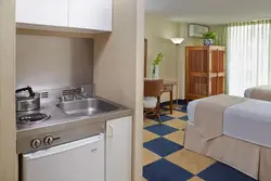 Room with kitchen photo