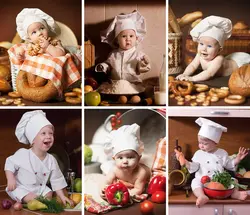 Photo of baby in the kitchen