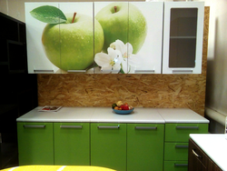 Кухня Зеленое Яблоко Фото