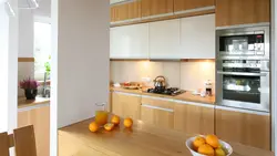 Kitchens with planks photo
