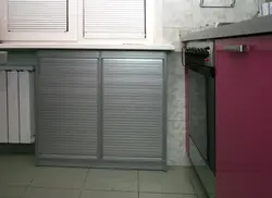 Roller shutters for the kitchen photo