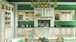 White italian kitchen photo