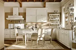 White italian kitchen photo