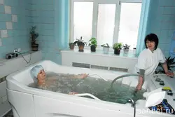 Bath in a sanatorium photo