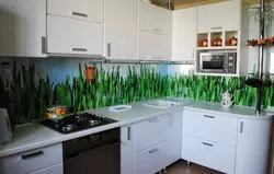 Kitchen With Grass Photo