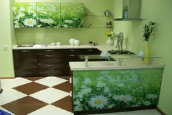 Kitchen With Daisies Photo