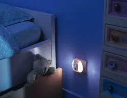 Night Light In The Bedroom Photo