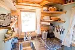 Kitchen In A Trailer Photo